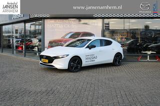 MAZDA 3 HB 2.5 e-SkyActiv-G M Hybrid 140 Nagisa , Demovoordeel � 7.790,-, Automaat, Bruin Leder, Bose, Navi, Adap.Cruise, Clima, Apple Carplay, Camera, PDC, HUD, Stoelverwarming, 18