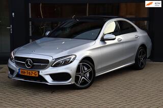 MERCEDES-BENZ C-KLASSE 400 4MATIC Prestige | Pano | Elektrische Stoelen | Burmester | Stoelverwarming | Adaptieve Cruise | Leder