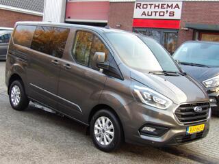 FORD TRANSIT CUSTOM 2.0 TDCI 130PK DUB-CAB 2021 VOL EXTRA'S NIEUWSTAAT