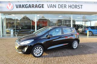 FORD FIESTA 1.0-100pk EcoBoost Titanium 5deurs Mooie en zuinige Ford Fiesta in de luxe Titanium uitvoering. Climate control , Cruise control , Navigatie , Bluetooth