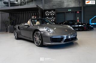 PORSCHE 911 Cabrio 991 3.8 Turbo (2017, NL) Approved tot 11-06-2027, pepita interieur