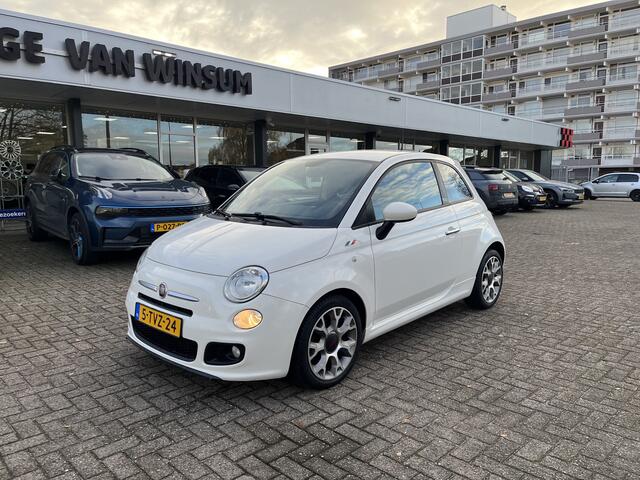 Fiat 500 TwinAir Turbo 500S Sport sportstoelen Lmv Klima Nap