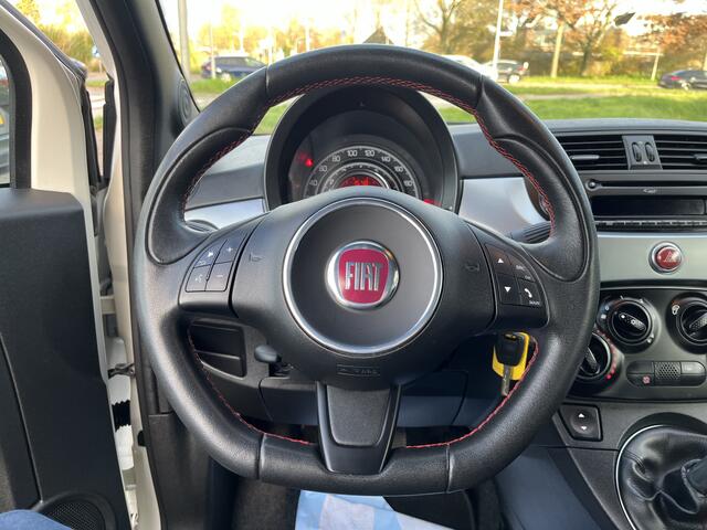 Fiat 500 TwinAir Turbo 500S Sport sportstoelen Lmv Klima Nap