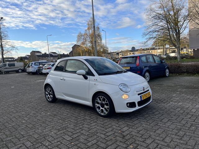 Fiat 500 TwinAir Turbo 500S Sport sportstoelen Lmv Klima Nap