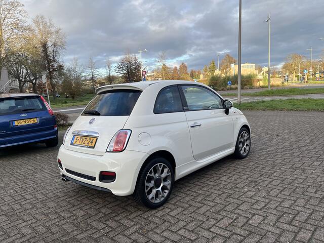 Fiat 500 TwinAir Turbo 500S Sport sportstoelen Lmv Klima Nap