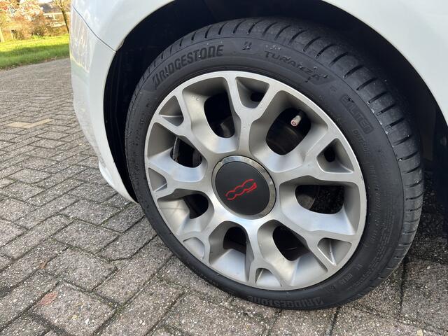 Fiat 500 TwinAir Turbo 500S Sport sportstoelen Lmv Klima Nap