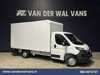 PEUGEOT BOXER 2.2 BlueHDi 141pk Bakwagen 436cm Lang Laadklep Euro6 Airco | Cruisecontrol | 1085kg laadvermogen Bijrijdersbank