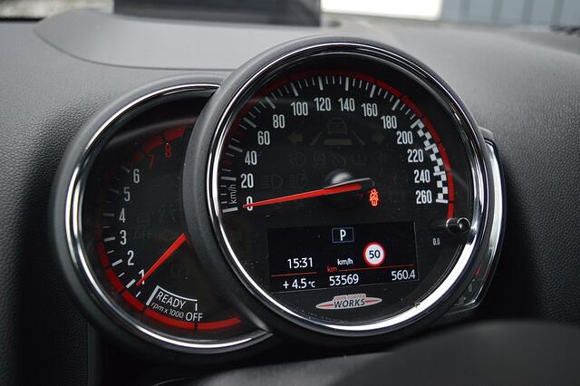 Mini Countryman Mini 2.0 John Cooper Works ALL4 Chili Rijklaarprijs-Garantie Panoramadak Leder Led Apple-carplay Navigatie