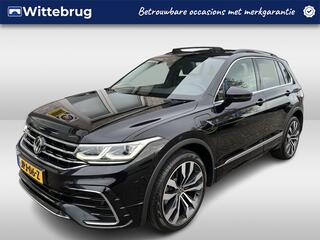 VOLKSWAGEN TIGUAN 1.4 TSI eHybrid R-Line / AUTOMAAT/ 2X R-LINE/ PANO/ CAMERA/ PARK. SENSOREN/ IQ. LIGHT/ STOEL-STUURVERWARM./ ELEK. ACHTERKLEP/ TRAVELASSIST/ KEYLESS/ ADAPT. CRUISE/ APP CONNECT/ NAVI/ CLIMA/ DAB/ 20