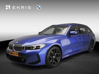 BMW 3-SERIE Touring 318i | M-Sportpakket | LED | Leder | Navigatie | Schuifdak | Trekhaak | Stoelverwarming | DAB | Alu 19 inch