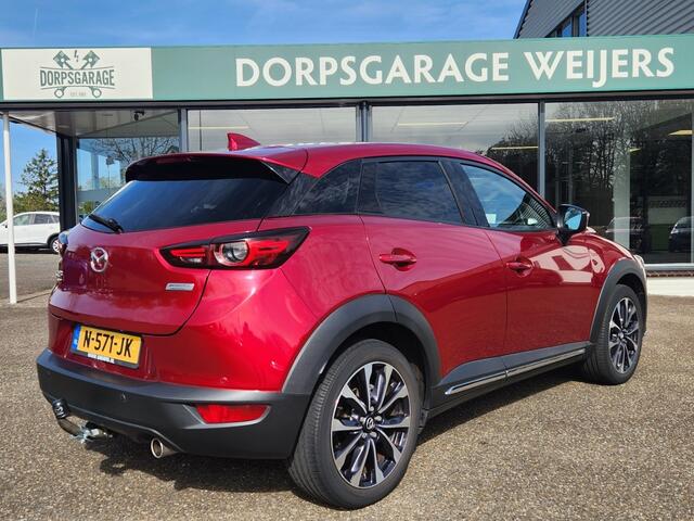 Mazda CX-3 2.0 SAG 150PK GT-M 4WD Aut. Nwe model, Trekhaak, Adaptive crc, Leer, Climate, Apple/Android