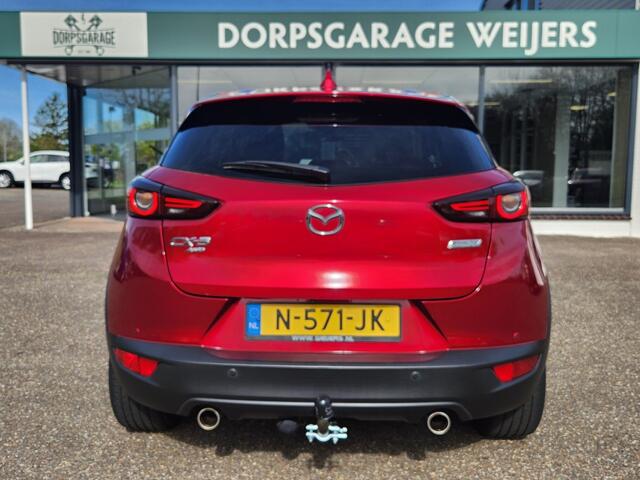 Mazda CX-3 2.0 SAG 150PK GT-M 4WD Aut. Nwe model, Trekhaak, Adaptive crc, Leer, Climate, Apple/Android