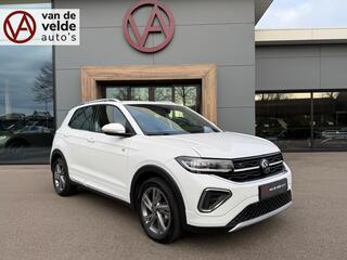 VOLKSWAGEN T-Cross 1.0 TSI DSG R-Line | Camera | Trekhaak | Led gril | 4-season | Carplay | Rijklaar incl. garantie