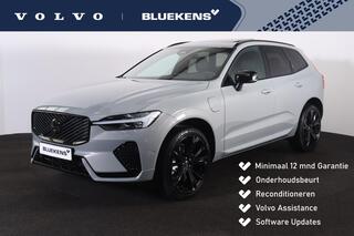VOLVO XC60 T6 Recharge AWD Ultra Black Edition - Panorama/schuifdak - IntelliSafe Assist & Surround - 360� Camera - Harman/Kardon audio - Adaptieve LED koplampen - Verwarmde voorstoelen, stuur & achterbank - Parkeersensoren voor & achter - Elektr. bedienb. voorstoel
