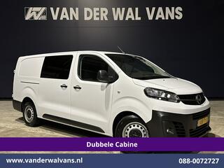 OPEL VIVARO 2.0 CDTI 145pk L3H1 Dubbele Cabine Euro6 Airco | 6-Zits | Navigatie | 2500kg Trekhaak | Apple Carplay Android Auto, Cruisecontrol, Parkeersensoren