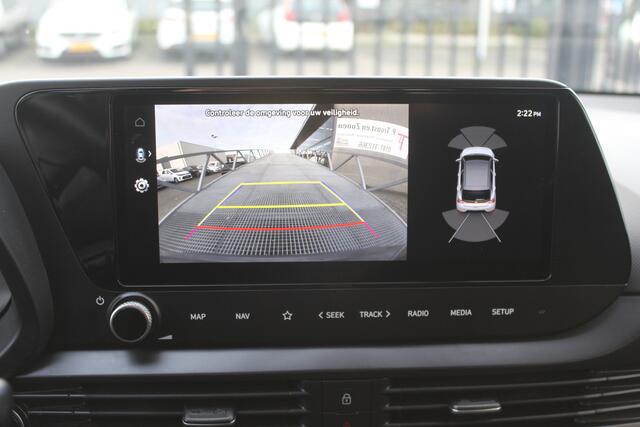 Hyundai Bayon 1.0 T-GDI Premium Bose audio/Navigatie/Achteruitrijcamera/Stoelverwarming/Stuurverwarming/Keyless/Adaptive cruise control/Lane assist/Virtueel c