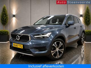 VOLVO XC40 1.5 T4 Recharge Inscription - NL auto met NAP - LEER -CARPLAY - NAVI 4 nieuwe ALL SEASON BANDEN _ ONDERHOUD _ APK