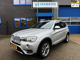 BMW X3 XDrive20i High Executive 184PK|Origineel NL|Proff Navi|AUT|4x4|Trekhaak|Leder|Sportstoelen|Xenon|StoelVW|Climate|Cruise|PDC