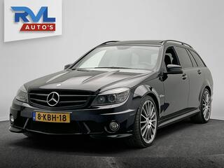 MERCEDES-BENZ C-KLASSE Estate AMG 63 457PK Harman/Kardon Pano/dak Leder Stoelverwarming Alcantara Stuurwiel