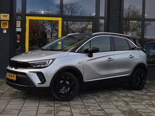 OPEL Crossland 1.2 Turbo Ultimate Auto | Alcantara Bekl | Pano Dak | Stoelverw | Stuurverw | Camera + Sens | Carplay | Android