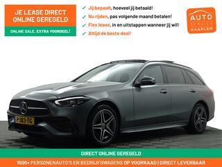 MERCEDES-BENZ C-KLASSE Estate 300 e AMG Line Aut- Two Tone Leder Interieur, Panoramadak, Carbon, Sfeerverlichting, Carplay, Android Auto