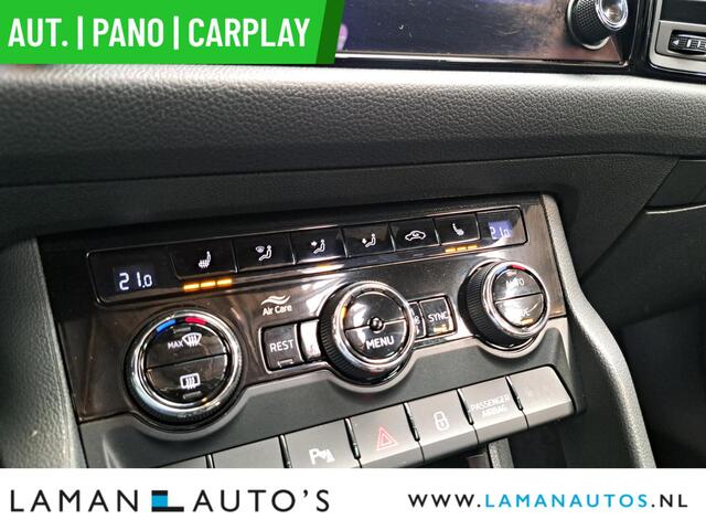 Skoda Kodiaq 1.5 TSI 150pk DSG Sportline Business Aut. | Pano Open Dak Virtual Leder/Alcantara CarPlay Canton 19 Triglav LMV ECC Navi LED ACC Camera Trekhaa