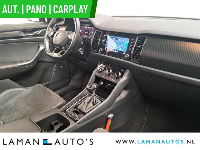 Skoda Kodiaq 1.5 TSI 150pk DSG Sportline Business Aut. | Pano Open Dak Virtual Leder/Alcantara CarPlay Canton 19 Triglav LMV ECC Navi LED ACC Camera Trekhaa