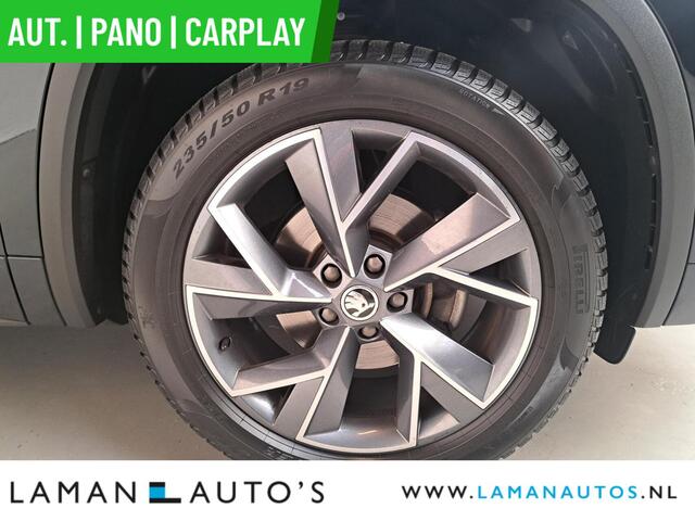 Skoda Kodiaq 1.5 TSI 150pk DSG Sportline Business Aut. | Pano Open Dak Virtual Leder/Alcantara CarPlay Canton 19 Triglav LMV ECC Navi LED ACC Camera Trekhaa