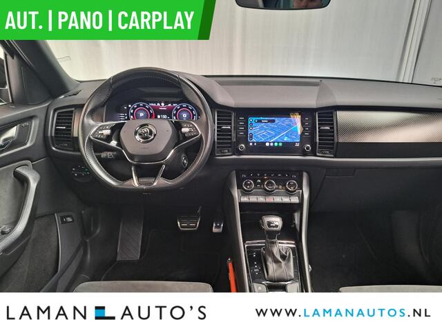 Skoda Kodiaq 1.5 TSI 150pk DSG Sportline Business Aut. | Pano Open Dak Virtual Leder/Alcantara CarPlay Canton 19 Triglav LMV ECC Navi LED ACC Camera Trekhaa