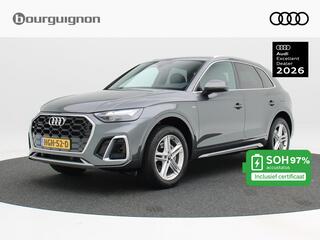 AUDI Q5 50 TFSi e 300 Pk Automaat S-Line | Full LED | Adaptive Cruise | Trekhaak | LED | CarPlay | 19 Inch | Stoelverwarming