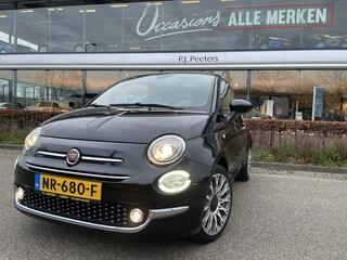 FIAT 500 0.9 TwinAir Turbo Lounge Airco - Cruise control - Parkeersensoren achter - Bluetooth - Panoramadak - Radio - Licht metalen velgen - Stuur multifunctioneel - Start/stop systeem - Elektrische ramen voor