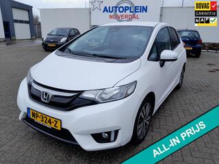 HONDA JAZZ 1.3 i-VTEC Elegance praktische MPV met een mooie kilometerstand in automaat uitvoering!