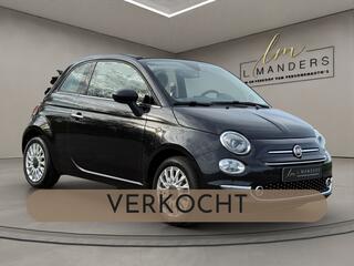 FIAT 500C 1.2 Lounge 2017 ZWART | 2e PAASDAG OPEN