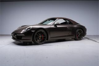 PORSCHE 911 Cabrio 3.8 Carrera S Anthracite Brown l Sport Chrono l Memory seats