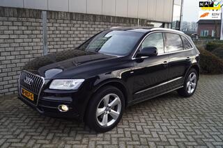 AUDI Q5 2.0 TFSI Quattro S Line Autom Panodak Half Leder/Stof Sportst Navi Clima Xenon Cruise 2x PDC LMV Trekh ENZ NL Auto.
