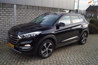 HYUNDAI TUCSON 1.6 T-GDi Premium 4WD Autom Panodak Leder Stoel/Stuur en A Bankverw Navi Camera Xenon Clima Cruise 2x PDC LMV ENZ,