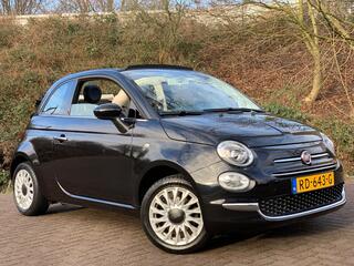 FIAT 500C 0.9 TwinAir Turbo Lounge CABRIO NAVI AIRCO NIEUWSTAAT! 48DKM!