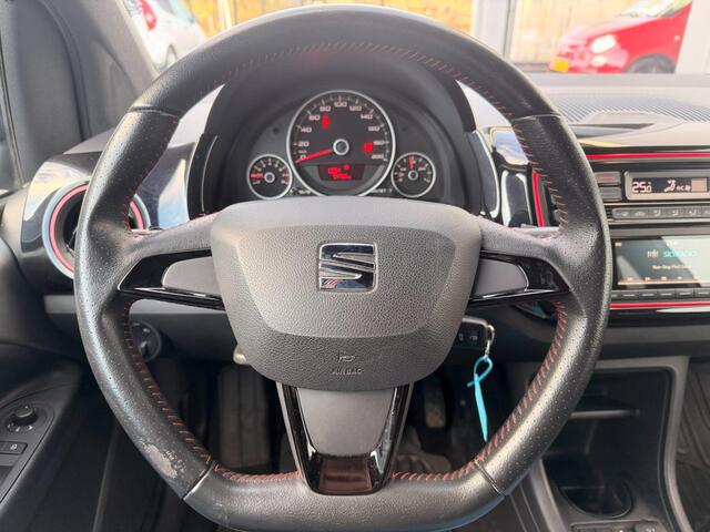 Seat MII 1.0 FR Sport Stoelverw Cruisecontr Clima PDC Blueth Dealer Onderhouden 