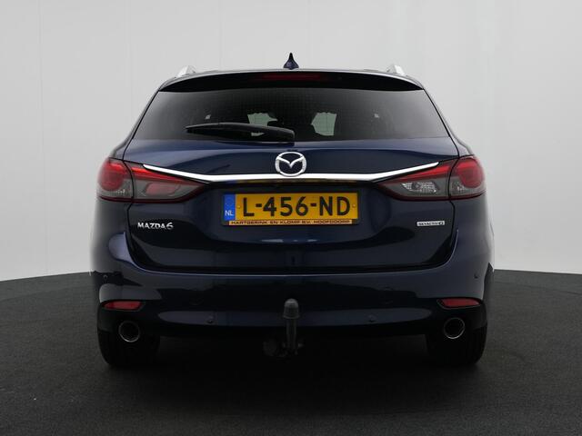 Mazda 6 Sportbreak 2.0 SkyActiv-G Sportive automaat met afneembare trekhaak en all-weather banden : dealer onderhouden