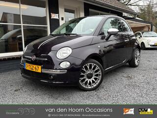 FIAT 500 1.2 AUBERGINE-PAARS | PANODAK | AIRCO | 16INCH