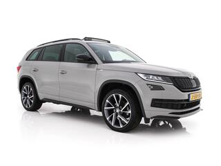Skoda Kodiaq 1.5 TSI Sportline Business INCL-BTW Aut. PANO | LEATHER-MICROFIBRE | FULL-LED | MEMORY-PACK | DIGI-COCKPIT | NAVI-FULLMAP | CAMERA | DAB+ | AMB