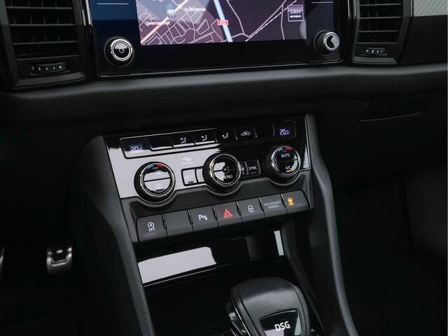 Skoda Kodiaq 1.5 TSI Sportline Business INCL-BTW Aut. PANO | LEATHER-MICROFIBRE | FULL-LED | MEMORY-PACK | DIGI-COCKPIT | NAVI-FULLMAP | CAMERA | DAB+ | AMB