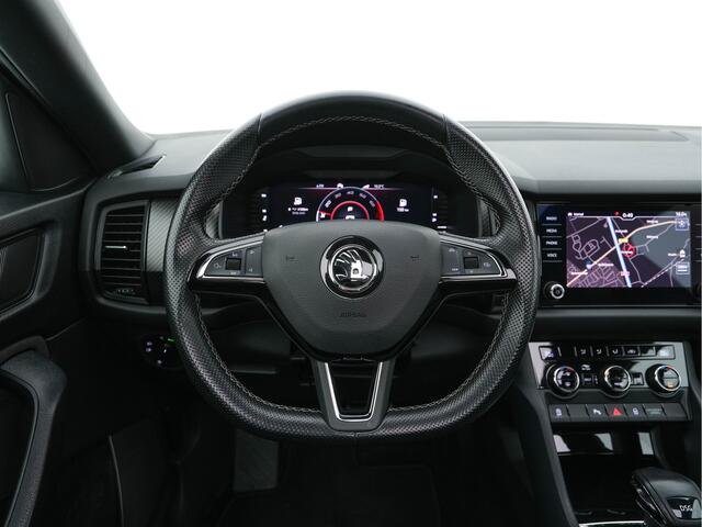 Skoda Kodiaq 1.5 TSI Sportline Business INCL-BTW Aut. PANO | LEATHER-MICROFIBRE | FULL-LED | MEMORY-PACK | DIGI-COCKPIT | NAVI-FULLMAP | CAMERA | DAB+ | AMB