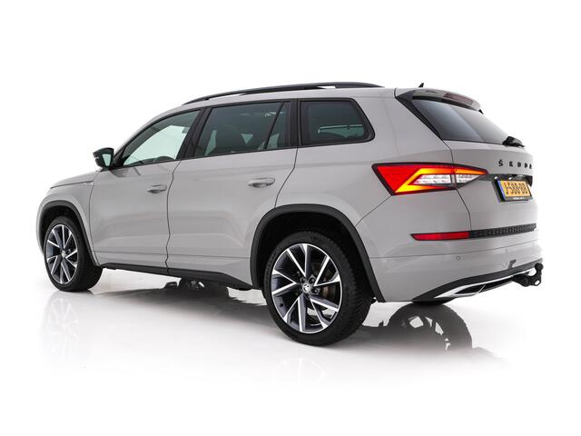Skoda Kodiaq 1.5 TSI Sportline Business INCL-BTW Aut. PANO | LEATHER-MICROFIBRE | FULL-LED | MEMORY-PACK | DIGI-COCKPIT | NAVI-FULLMAP | CAMERA | DAB+ | AMB