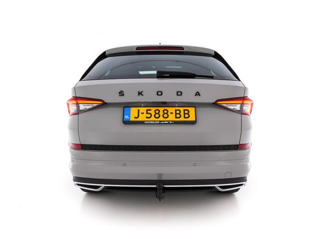 Skoda Kodiaq 1.5 TSI Sportline Business INCL-BTW Aut. PANO | LEATHER-MICROFIBRE | FULL-LED | MEMORY-PACK | DIGI-COCKPIT | NAVI-FULLMAP | CAMERA | DAB+ | AMB
