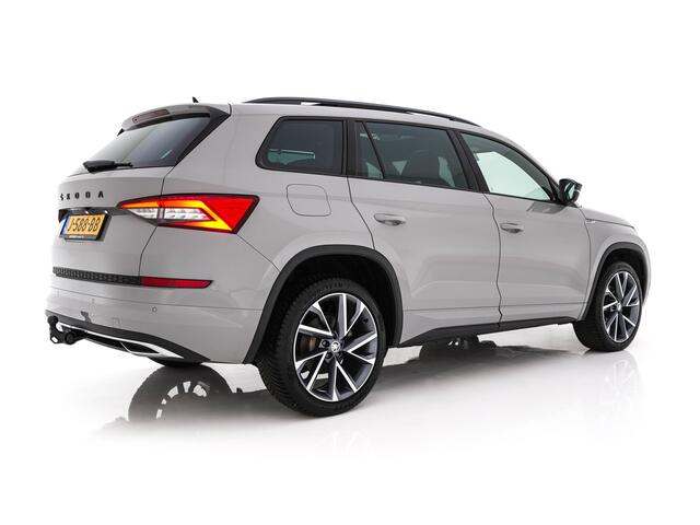 Skoda Kodiaq 1.5 TSI Sportline Business INCL-BTW Aut. PANO | LEATHER-MICROFIBRE | FULL-LED | MEMORY-PACK | DIGI-COCKPIT | NAVI-FULLMAP | CAMERA | DAB+ | AMB
