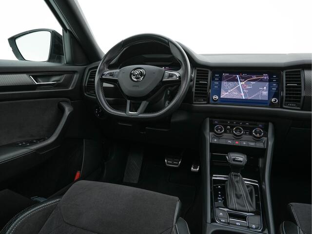 Skoda Kodiaq 1.5 TSI Sportline Business INCL-BTW Aut. PANO | LEATHER-MICROFIBRE | FULL-LED | MEMORY-PACK | DIGI-COCKPIT | NAVI-FULLMAP | CAMERA | DAB+ | AMB