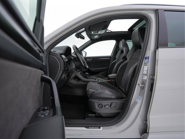 Skoda Kodiaq 1.5 TSI Sportline Business INCL-BTW Aut. PANO | LEATHER-MICROFIBRE | FULL-LED | MEMORY-PACK | DIGI-COCKPIT | NAVI-FULLMAP | CAMERA | DAB+ | AMB