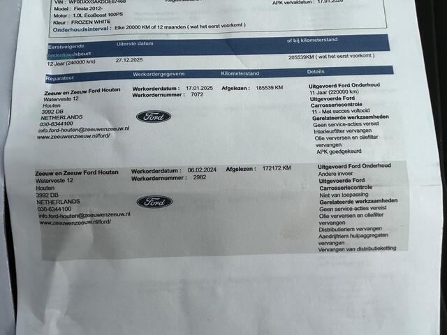 Ford Fiesta 1.0 EcoBoost Titanium / Airco / Goed onderhouden