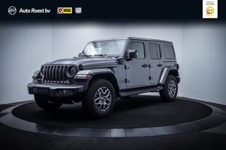 JEEP WRANGLER Unlimited 4Xe 80th ANNIVERSERY FULL LED | LEDER | CAMERA | STUUR+STOELVERW | ACC | DAB | NAVI | PDC V+A | LMV 18''